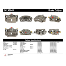 2004 Honda Civic Brake Caliper 12
