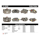 2003 Honda Civic Brake Caliper 12