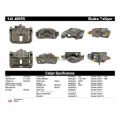 1990 Honda Accord Brake Caliper 10