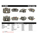 2000 Honda Prelude Brake Caliper 10