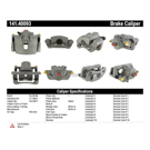 2007 Honda Pilot Brake Caliper 11