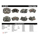 2012 Honda Ridgeline Brake Caliper 10