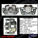 Centric Parts 141.40114 Brake Caliper 4