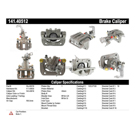 2000 Honda S2000 Brake Caliper 41
