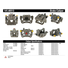 2003 Acura MDX Brake Caliper 11