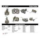 1992 Acura Vigor Brake Caliper 37