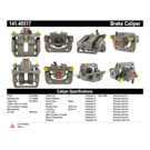 2000 Acura RL Brake Caliper 10