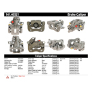 2000 Honda Prelude Brake Caliper 37