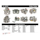 2000 Honda Prelude Brake Caliper 45