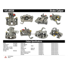 1991 Acura Integra Brake Caliper 37