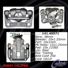 Centric Parts 141.40571 Brake Caliper 25