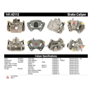 2002 Nissan Maxima Brake Caliper 12