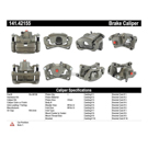 2007 Nissan Sentra Brake Caliper 10