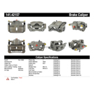 2014 Nissan Rogue Select Brake Caliper 10