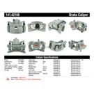 2012 Nissan Sentra Brake Caliper 10