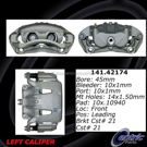2012 Nissan Leaf Brake Caliper 4