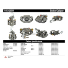 1992 Nissan 240SX Brake Caliper 37