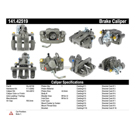 1987 Nissan 300ZX Brake Caliper 45