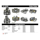 1987 Nissan 300ZX Brake Caliper 41