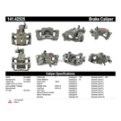 2000 Infiniti G20 Brake Caliper 37