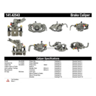 1990 Nissan Maxima Brake Caliper 37