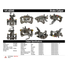2000 Nissan Maxima Brake Caliper 45