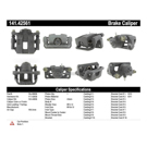 2009 Nissan Quest Brake Caliper 10