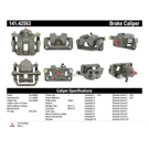 2007 Infiniti FX35 Brake Caliper 10