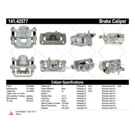 2012 Nissan Juke Brake Caliper 12
