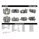 2015 Nissan Rogue Select Brake Caliper 10