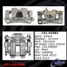 2009 Infiniti G37 Brake Caliper 9