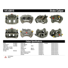 2004 Isuzu Rodeo Brake Caliper 11