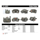 1989 Toyota Celica Brake Caliper 10