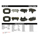 2002 Toyota Sequoia Brake Caliper 12