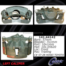 1995 Toyota Camry Brake Caliper 4