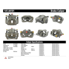 2000 Toyota Sienna Brake Caliper 10