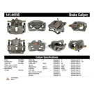 2000 Toyota Camry Brake Caliper 11
