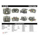 2000 Toyota Camry Brake Caliper 11