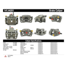 2003 Toyota Echo Brake Caliper 10