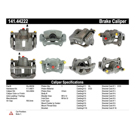 2003 Toyota Corolla Brake Caliper 12