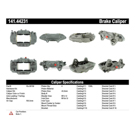 2002 Toyota Sequoia Brake Caliper 11