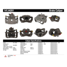 2017 Lexus ES300h Brake Caliper 10