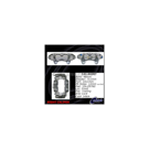 2012 Toyota 4Runner Brake Caliper 12