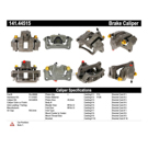 2012 Toyota FJ Cruiser Brake Caliper 11