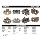 2012 Toyota FJ Cruiser Brake Caliper 12