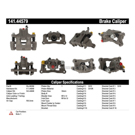 2000 Toyota Solara Brake Caliper 10