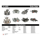 2000 Toyota MR2 Spyder Brake Caliper 41