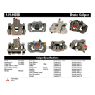 2007 Toyota Avalon Brake Caliper 12