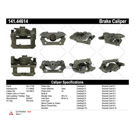 2009 Lexus IS250 Brake Caliper 12