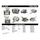 2012 Toyota Matrix Brake Caliper 37